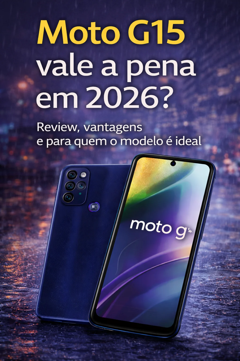 Hero Moto G15 Mobile